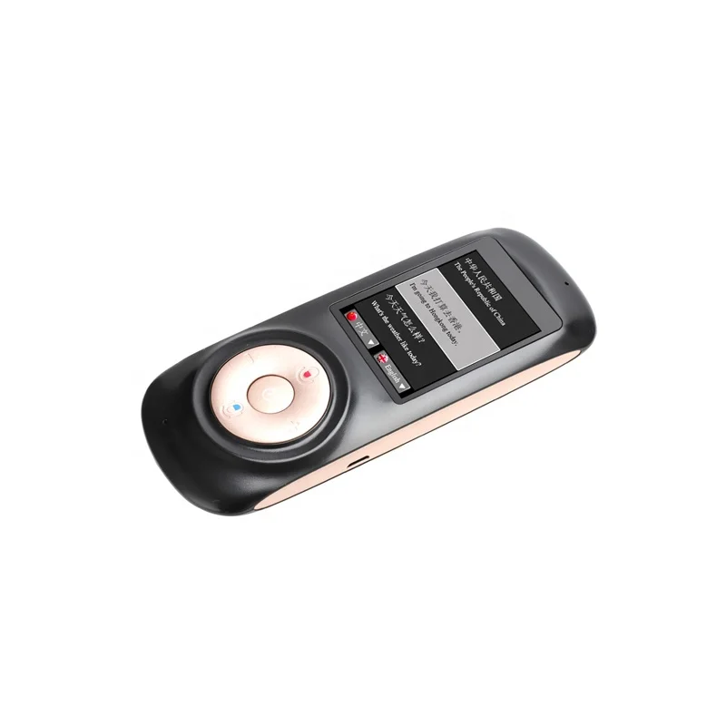 Global Portable Electronic Simultaneous Support 70 Languages Voice Translator Machine, White/black
Global Portable Electronic Simultaneous Support 70 Languages Voice Translator Machine, White/black