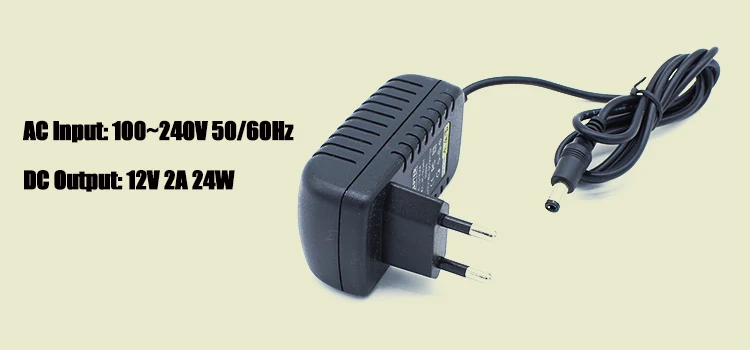 5V 0.5A 1.5A 5A 3A 2A 1A 24V 12V ac dc adapter ac/dc CCTV Switching Power Supply Adapter