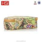 transparent PVC personalized cosmetic pouch bag