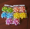 decorative ribbon star bow/ Christmas decorative Gift Ribbon Bows set/Christmas decorative poly ribbon star bows