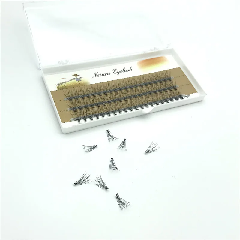 60pcs individual eyelash extension cluster bundles false eyelash extension tray, Natural black
60pcs individual eyelash extension cluster bundles false eyelash extension tray, Natural black