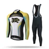 Wholesale Cheap Pro Team Sublimation Bike Jersey China Custom Long Sleeve Cycling Bicycle Clothing and Long Bib Pants sets