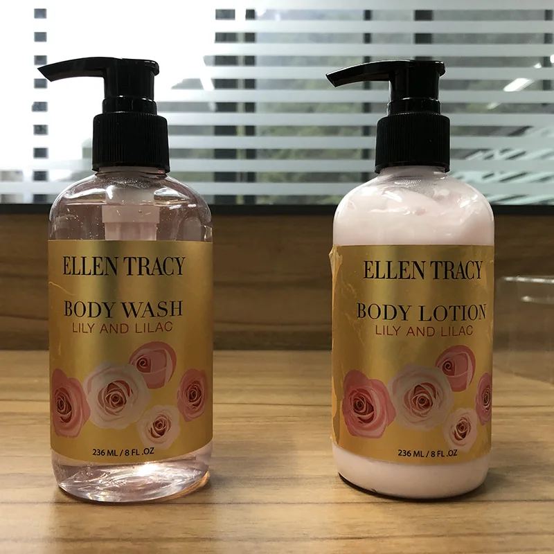 250ml bath set body wash & care bath gift body lotion shower gel
