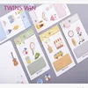 Factory price korean school stationary items High Quality Self-Adhesive Feature Memo Pads Style cute kawaii sticky notes 835