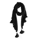 2019 Newest custom winter warm pattern acrylic jacquard knitted scarf