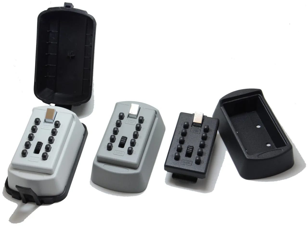 Mini Push Button Combination Wall Mount Outdoor Car Key Safe Buy Wall