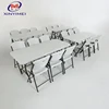 New fashion cheap banquet plastic tables and chairs for outdoor