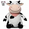 Free Sample Cute Milka Cow Plush Toys With Bandanas Fashion New Custom LOGO Happy Cartoon Stuffed Animal Soft Plush Cow Toys