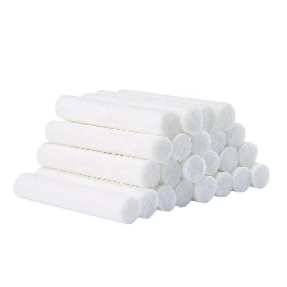 100pcs/lot Replacement Cotton Wicks 8x51mm for Diffuser and Plastic Nasal Inhaler Sticks
100pcs/lot Replacement Cotton Wicks 8x51mm for Diffuser and Plastic Nasal Inhaler Sticks