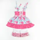 2018 wholesale baby girls boutique clothing kids clothes high quality children spring summer boutique outfits