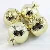 Party Favors Fashion art and craft Golden resin pomegranate for christmas decoration Home Decoration