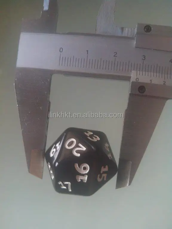 D20 20 sided Spin down dice