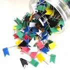 Factory direct sales push pin flag with colorful