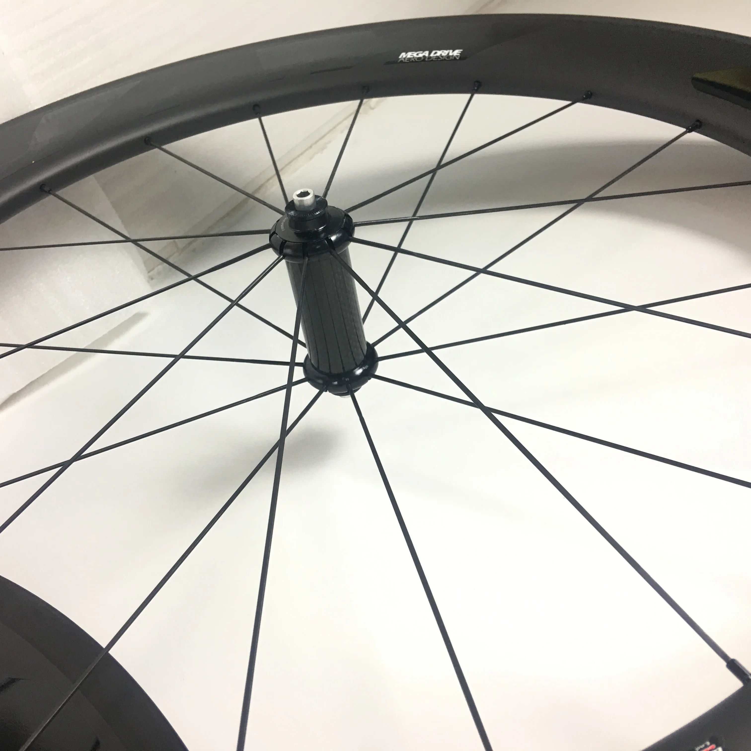 Fibre De Carbone Uam Jeu De Roues 88mm Roues De Vélo Tubulaires En