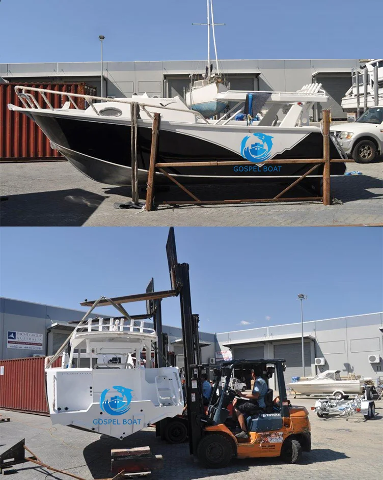 Australia design 21ft Center Cabin Aluminum Fishing Boat