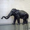 Antique brass animal statues miniature bronze elephant indoor sculpture
