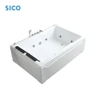 Cheap Freestanding Malaysia Whirlpool Clear Acrylic Bathtub mini bathtub for display