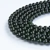 Hight Quality Natural Green Sandstone Stone Beads Loose