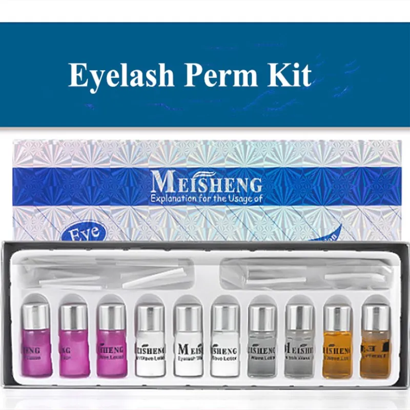 Eyelash Perming Kits Professional Eyelash Curler Lashes Perming Lift, Blue