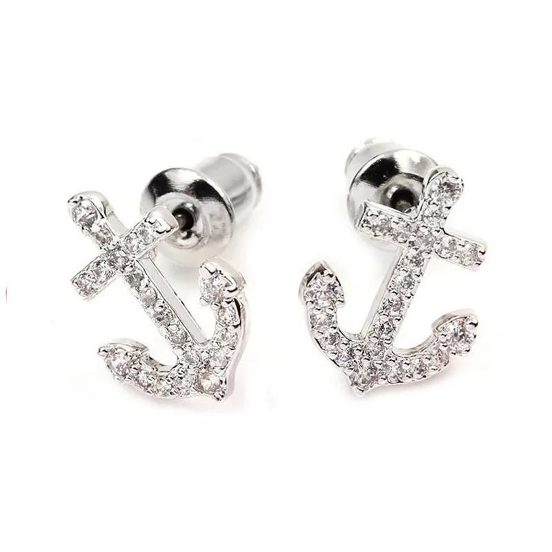 customized colors White Gold GP Anchor Earrings for women Studs/ Clear Rhinestone crydtal ribbon Earring Sets, Any color
customized colors White Gold GP Anchor Earrings for women Studs/ Clear Rhinestone crydtal ribbon Earring Sets, Any color