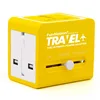 Dual usb port universal travel plug usb charger adapter for apple adapter charger for iphone fast charger
