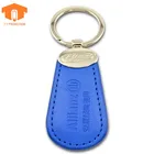 Wholesale Cheap Custom Blank Keyring Leather Key Chain