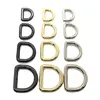 Hardware Strap Loop Heavy Duty 20Mm Big Gold Bag Belt D-Rings Shape Metal Zinc Alloy D Buckle
