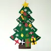 Christmas tree hanging heart shaped hanging decoration,Door Hanger Christmas Decorations festive felt