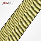 High tenacity helmet suspension para aramid webbing strap