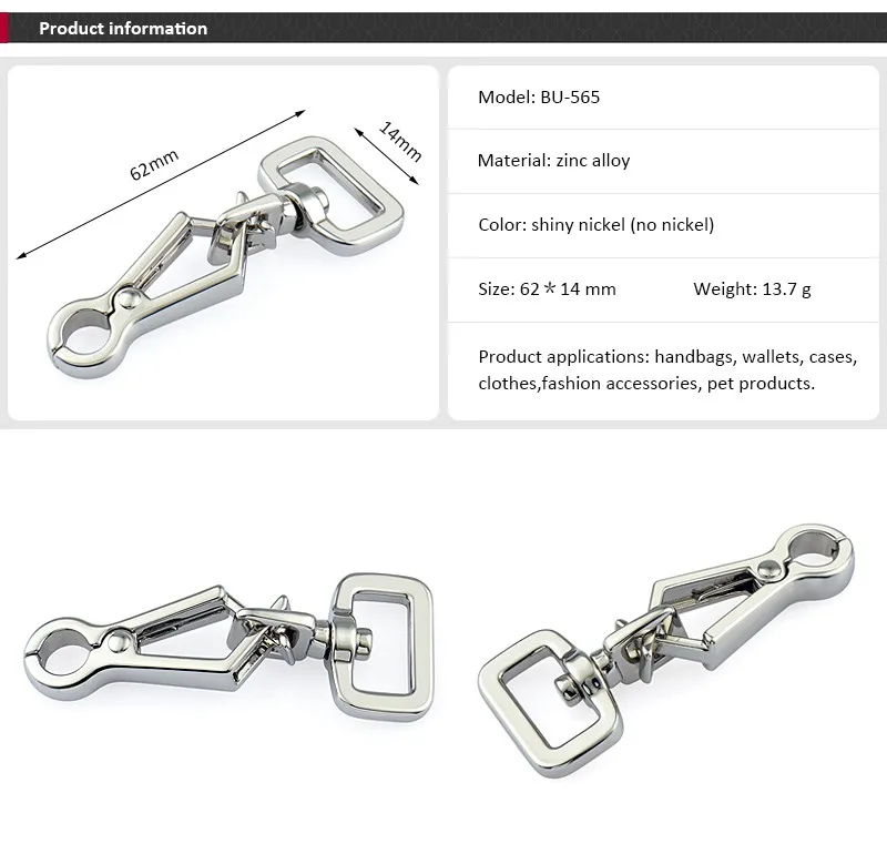 Metal Hook For Bags