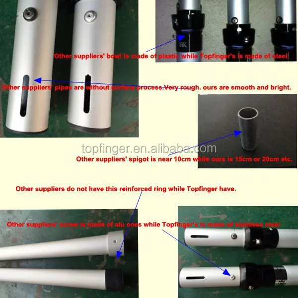 China Wholesale Aluminum Wedding Backdrops With Stand Auminum Curtain Pole