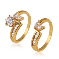 14113 wedding ring set, xuping wholesale cubic zirconia gold plated diamond double ring
14113 wedding ring set, xuping wholesale cubic zirconia gold plated diamond double ring