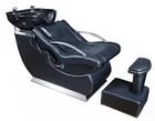 Hair salon furniture wash chair with pedal stool shampoo chair
