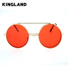 KingLand Brand Designer 2019 bulk Sunglasses round Fashion Man Women CE unisex Sun glasses with logo