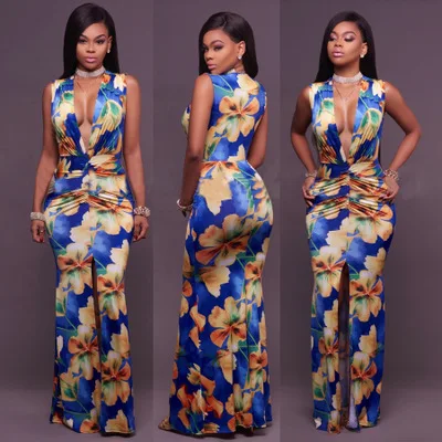 F20832A Hot style new arrival deep V-neck Printed nightclub dress for women, As picture
F20832A Hot style new arrival deep V-neck Printed nightclub dress for women, As picture