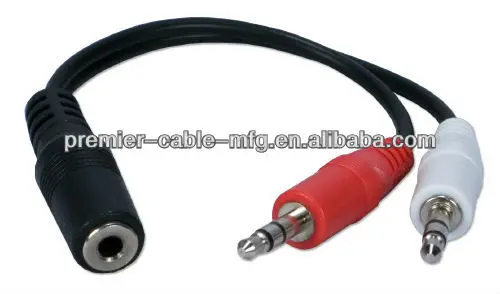 3.5mm to 3 RCA 1/8" Male Plug to RCA Stereo Audio Video Male AUX Cable 5FT Cord (3.5mm to 3 RCA) - ANKUX.COM