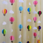 Wedding Paper Wedding Garland Cloud 3D Round Paper Handmade Garland