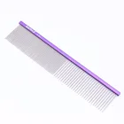 Colorful Lightweight Pet comb with durable stainless pin for dog and cat PC1935 M