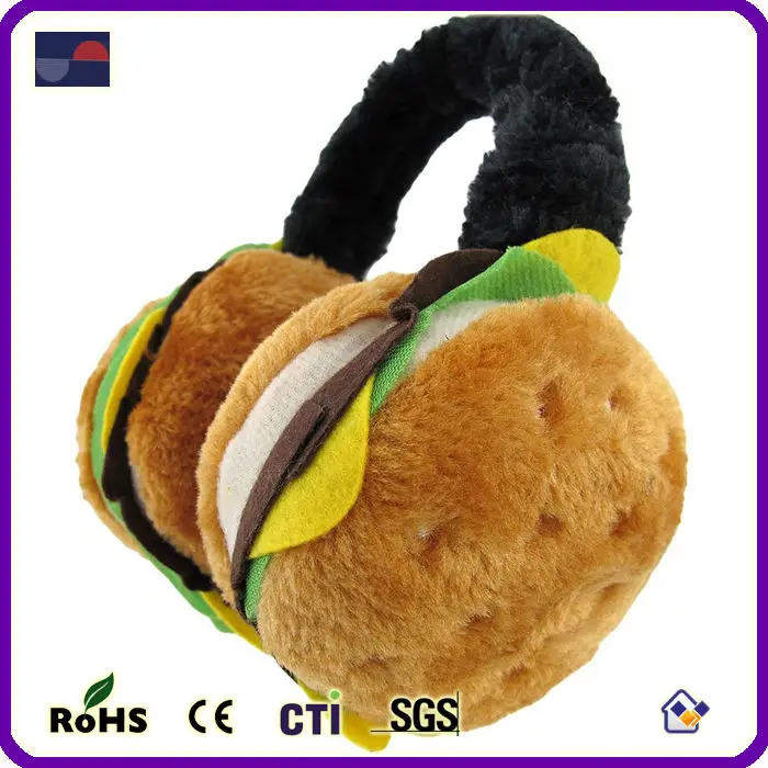 funny ear muffs / plush fruit earmuff