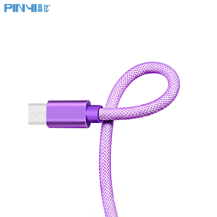 High Quality Fish net braided usb type c cable 3.0 for huawei P20 - ANKUX.COM