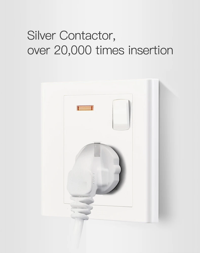 86mm 10A electrical modern light switches 240v wall switch