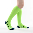 MEIKAN New Design Antislip Outdoor Sport Sox Custom High Knee Athletic Compression Wholesale Long Soccer Socks Men