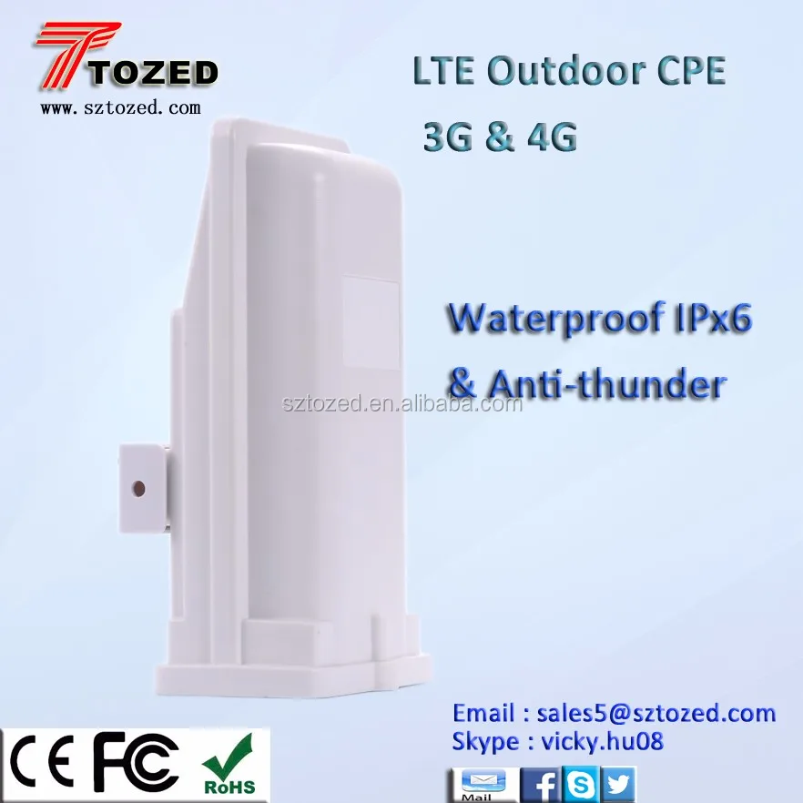 Tozed Dbi Zlt P High Gain G Outdoor Lte Wireless Cpe Km Long