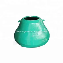 Metso Concave and Mantle of cone crusher spare parts