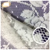Floral jacquard mesh 100% nylon tricot lace net fabric for bra