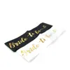 2019 Party Supplies Fashion Pop Bachelorette Party Bride To be Sashes