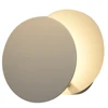 New product design bedroom fancy wall decor light metal wall sconce round for living room led