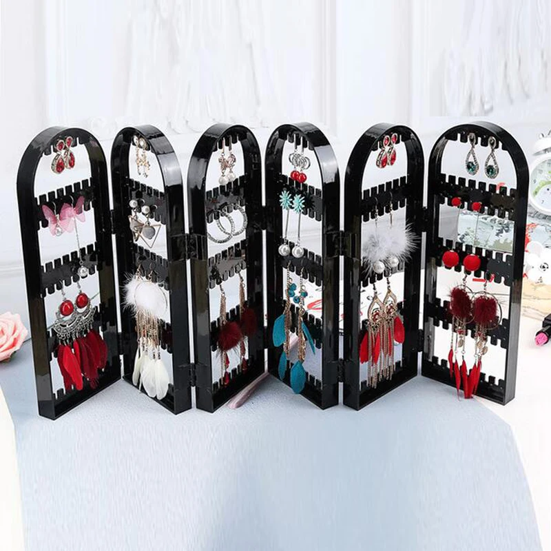Jewelry Organizer Plastics Earring Storage Doors Design Nice Jewelry Hanging Holder Rack Acrylics Jewelry Display Stand Earrings
Jewelry Organizer Plastics Earring Storage Doors Design Nice Jewelry Hanging Holder Rack Acrylics Jewelry Display Stand Earrings