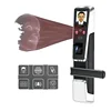 Electronic smart Door Lock auto recognition security system facial recognition access door lock