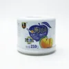In stock empty round food tin can for fruit with ring pull lid AJ-182D
